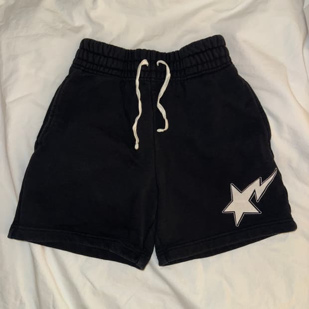 베이프 여성 반바지 트레이닝바지 xs