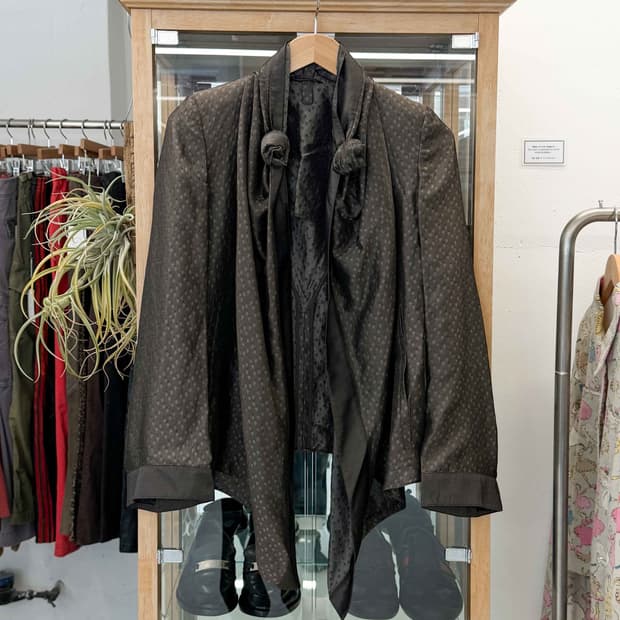 GIORGIO ARMAN rosette jacket 