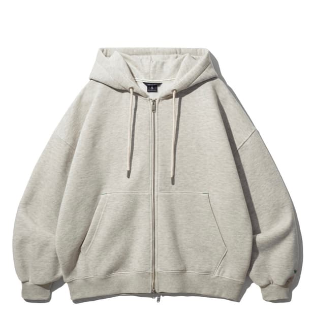 더블유브이프로젝트 카니 후드집업 오트밀 S 