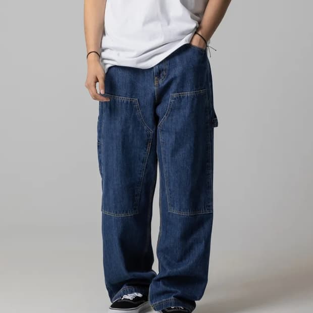 디키즈 더블니 데님팬츠 32사이즈