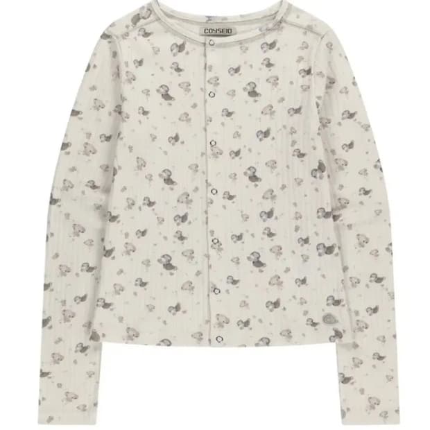 코이세이오 코튼 커들 롱슬리브 아이보리