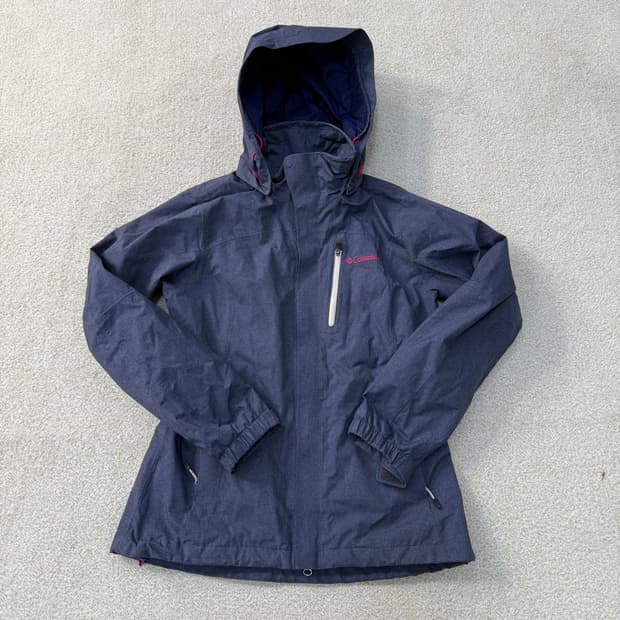 [M] 컬럼비아 여성 나일론 윈드 후드자켓 1231T1