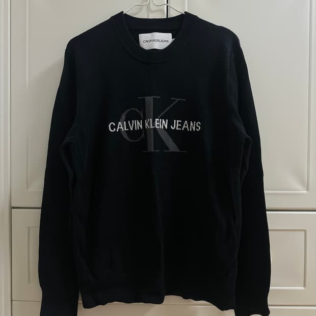 캘빈클라인 니트 s