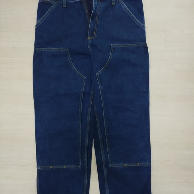 [32] 칼하트 더블니 데님 팬츠