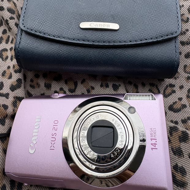 캐논 익서스 210 핑크 디카