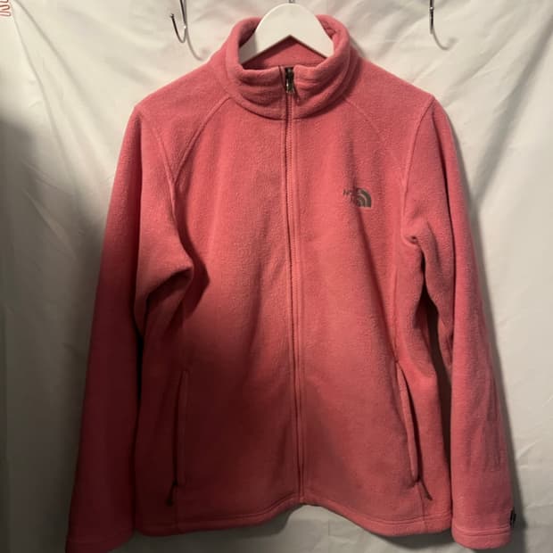 노스페이스 핑크 플리스