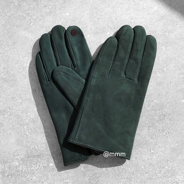 [Unisex] 스웨이드 가죽 장갑 스마트터치