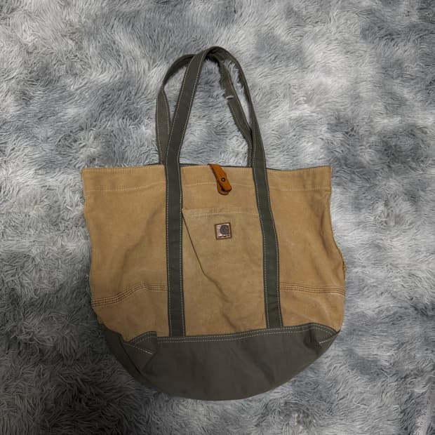  칼하트 빈티지 커스텀 토트백 50x40 