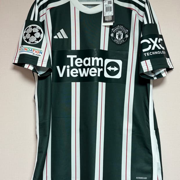 *네고 가능* 23-24 맨유 어웨이 유니폼 No.37 마이누