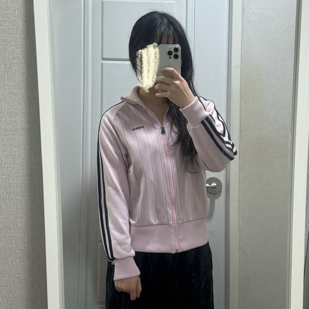 아디다스 핑크 트랙탑 져지