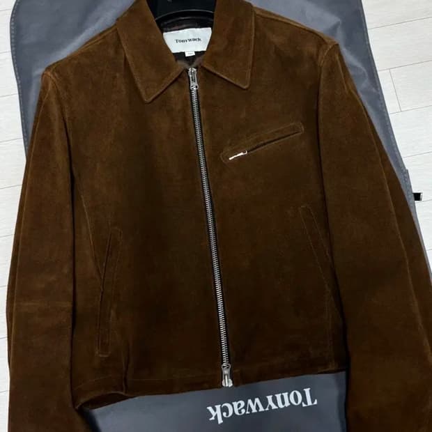 24SS Tonywack 스웨이드 자켓 L