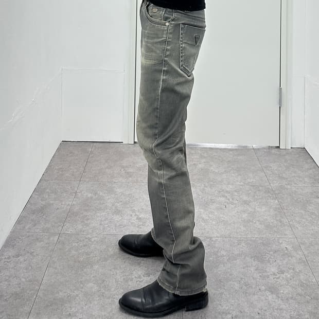 Guess Logo Hardware Washed Denim