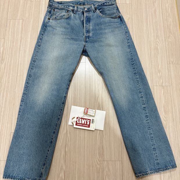 리바이스 lvc 55501 블랙잭 32x30