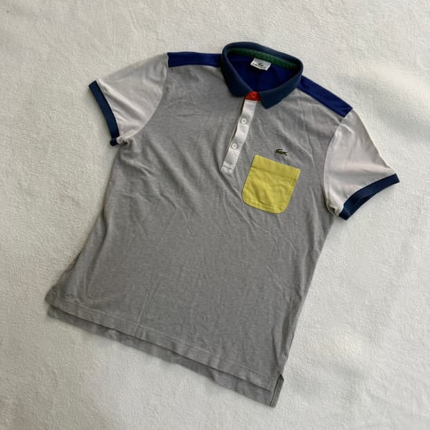 5 라코스테 카라 반팔 티셔츠 0324T