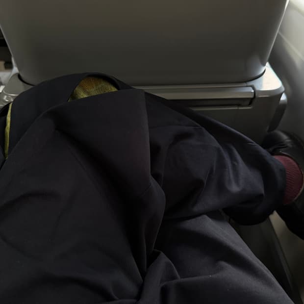 3)kangjungseok concealed trousers navy