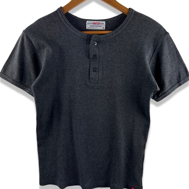 리바이스 헨리넥 그레이 티셔츠3071