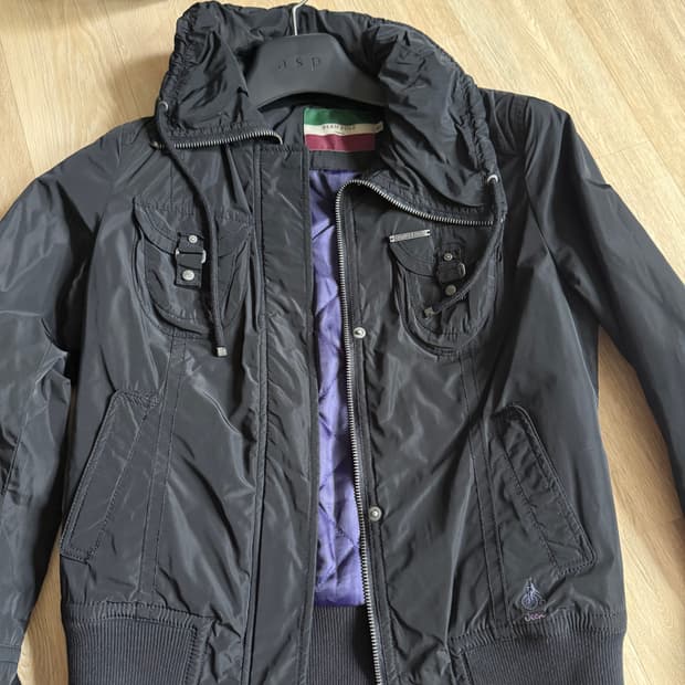 빈폴 빈티지 누빔 자켓 85