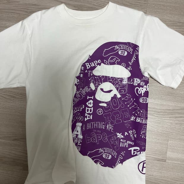 베이프 반팔 티셔츠