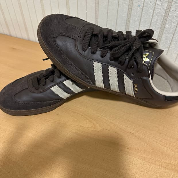 아디다스 삼바 OG 다크브라운