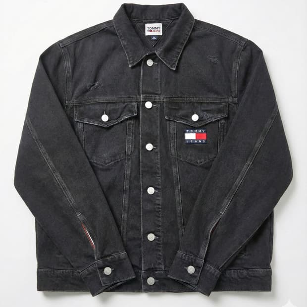 {초레어템} 타미 흑청 데님 자켓 [L]
