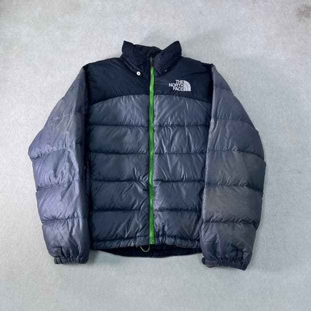 100 노스페이스 눕시 700 그레이 패딩