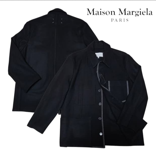 마르지엘라 울 스티치 자켓 50