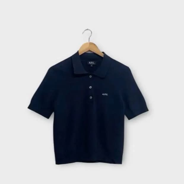 아페쎄 A.P.C. 자수 폴로 티셔츠 S