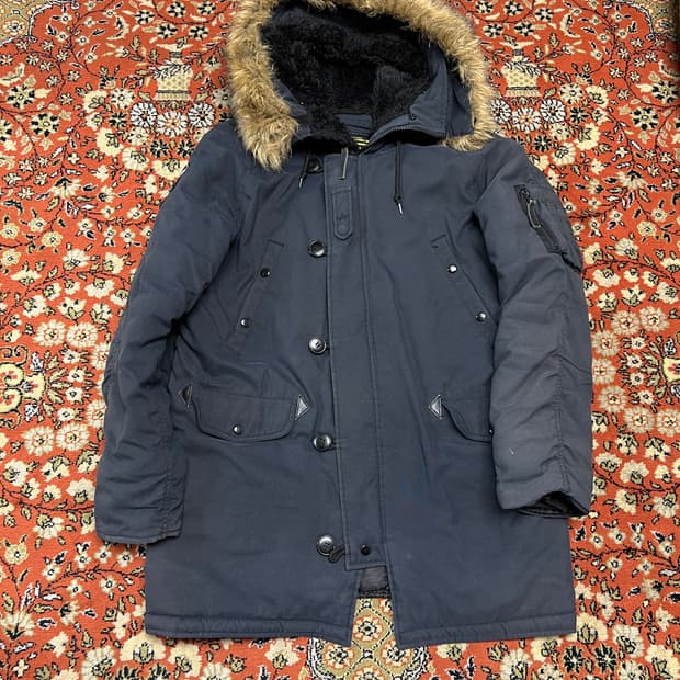 [L] 알파인더스트리 N3B 빈티지 블랙