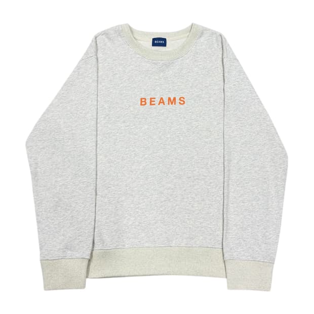 BEAMS 빔즈 로고 스웻셔츠 맨투맨 XL