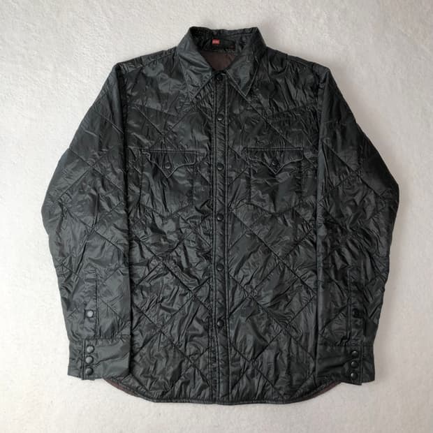 디젤 웨스턴 무드 패딩 셔츠자켓