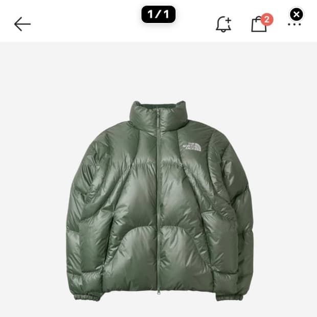 구해요) 노스페이스 웨이브 rds 카키 s,xs