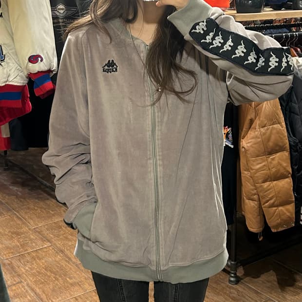 [HI] KAPPA 카파 벨벳져지 그레이