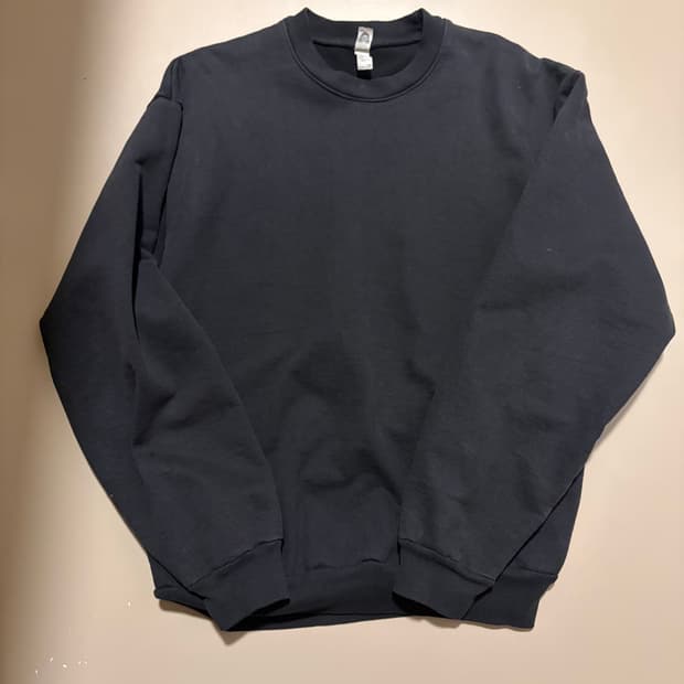 로스엔젤레스어패럴 블랙 스웻셔츠