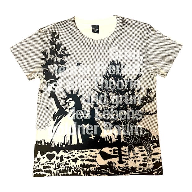 Y2K New York Collage Graphic T-Shirt