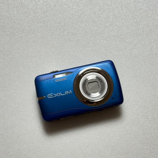 카시오 ex-z550 블루 (작례 O)