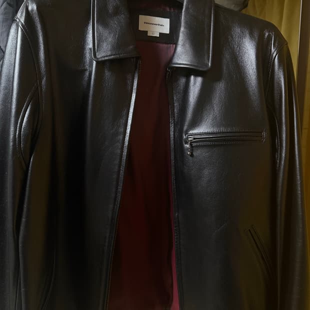 디스이즈네버뎃 가죽레더자켓L (새상품)