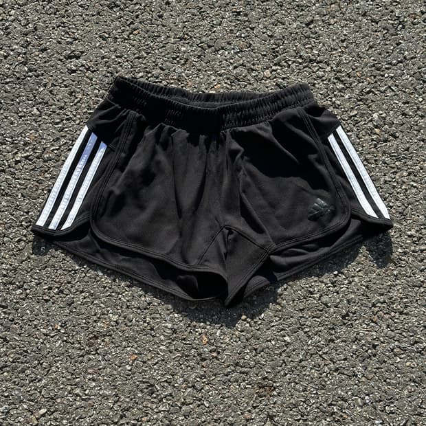 [S] 아디다스 여성 블랙 러닝 쇼츠 반바지