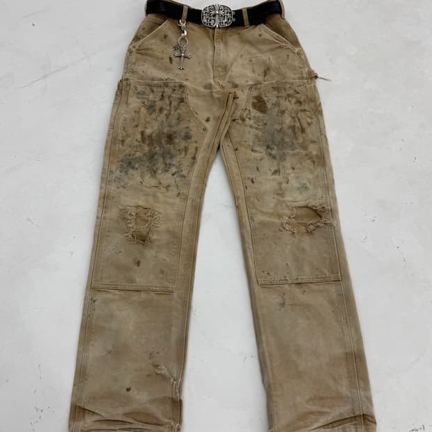 vintage carhartt double knee [ 34x34 ]