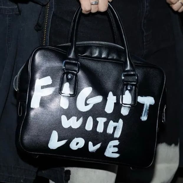 꼼데가르송 페인트백