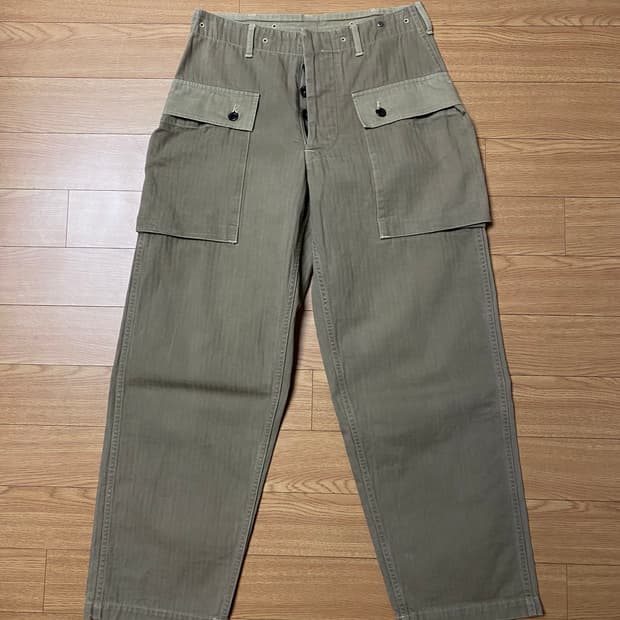 (30) 웨어하우스 USMC 헤링본 몽키팬츠 m-44 p-44