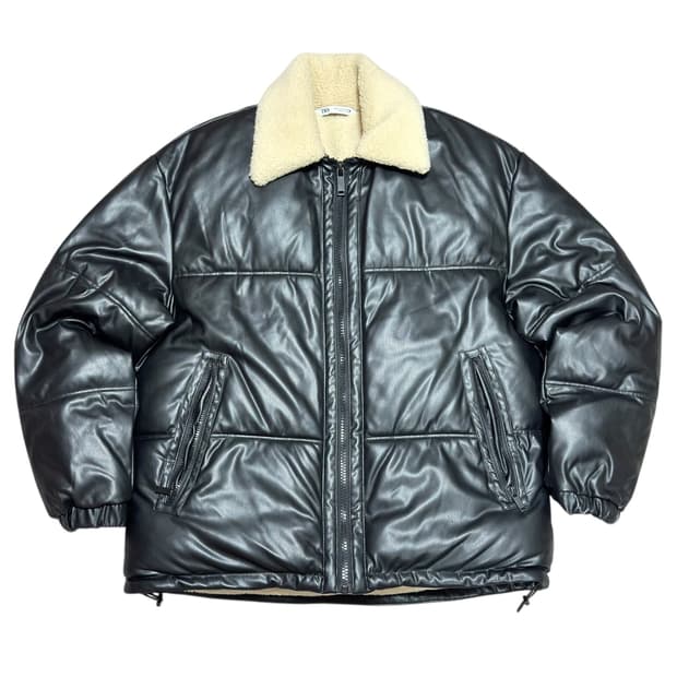 ✨ (바배) 자라 무스탕 레더 패딩