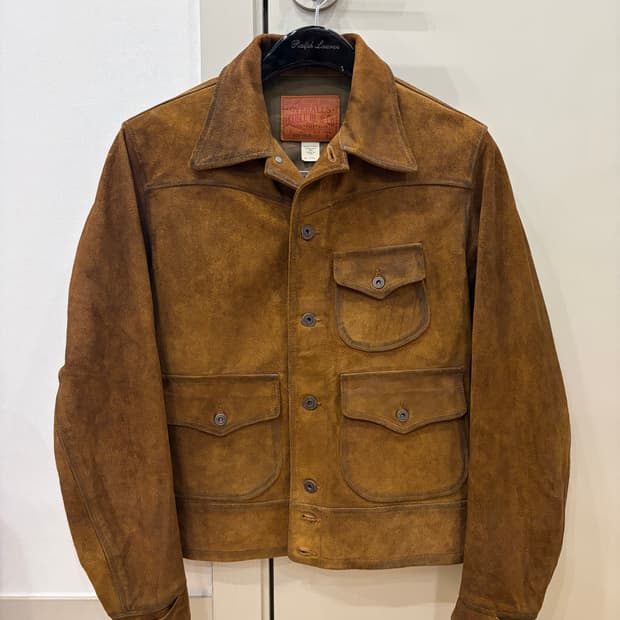 [s] RRL 러프아웃 스웨이드 자켓