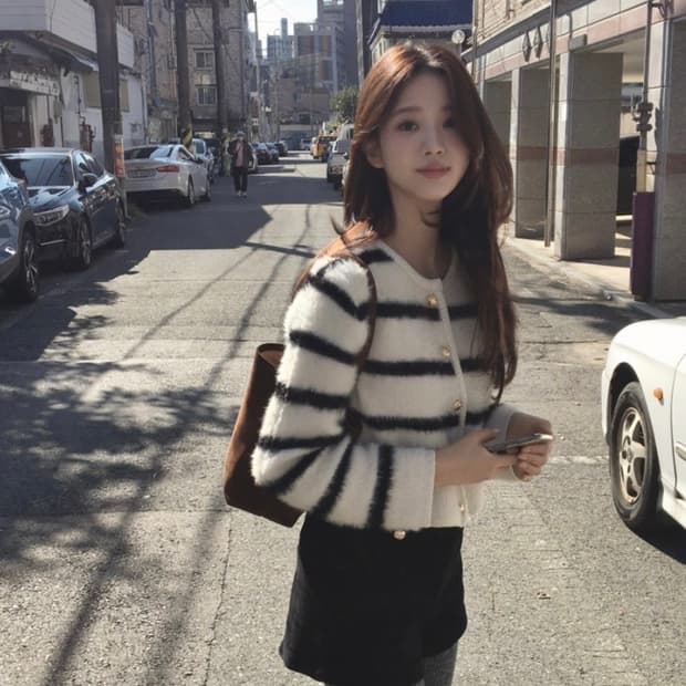 (새상품)비코튼 소피 가디건