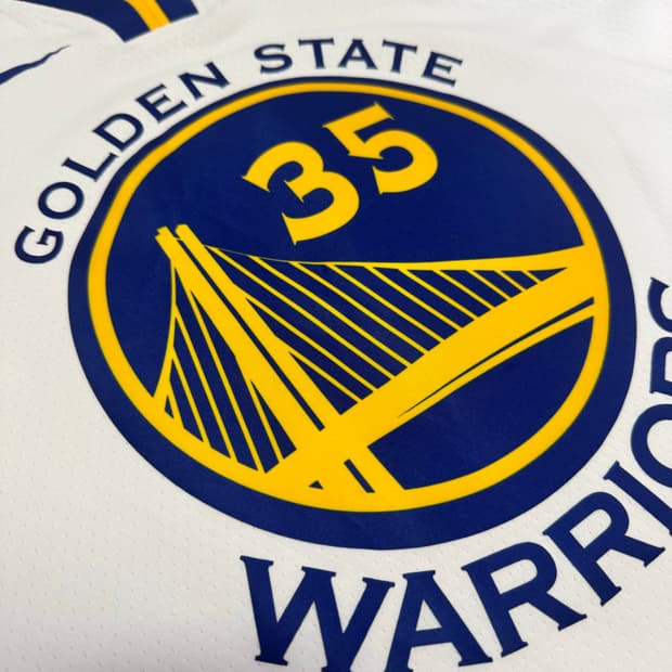 케빈 듀란트 골든스테이트 워리어스 정품 스윙맨 NBA 져지 - M