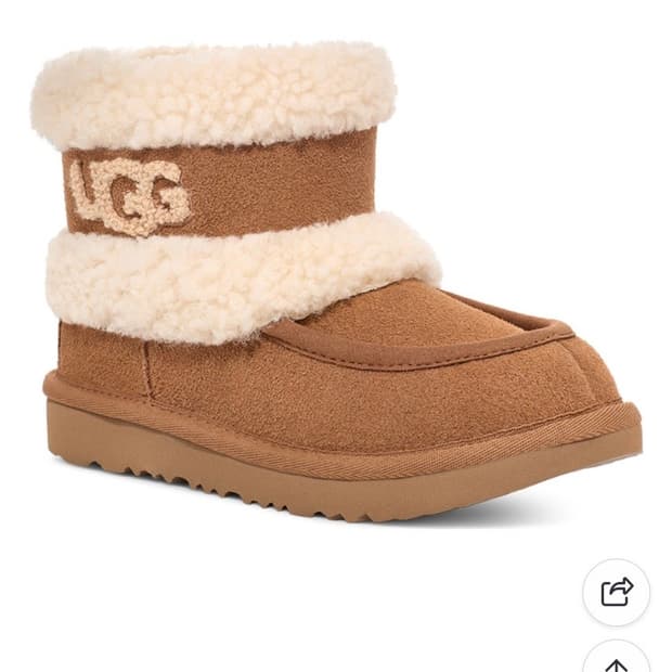 어그 플러피 빅키즈 6사이즈 새상품