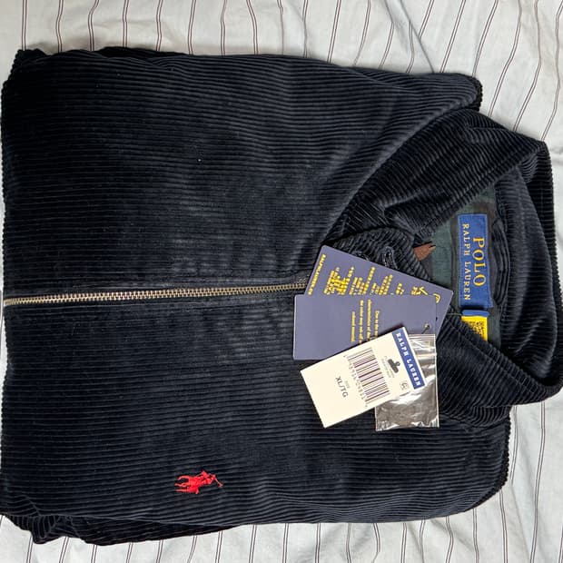 [xl] 폴로 바라쿠타 코듀로이 네이비