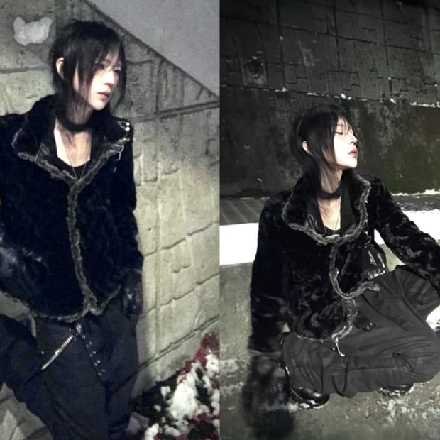 (Unknown)vkei fur jacket