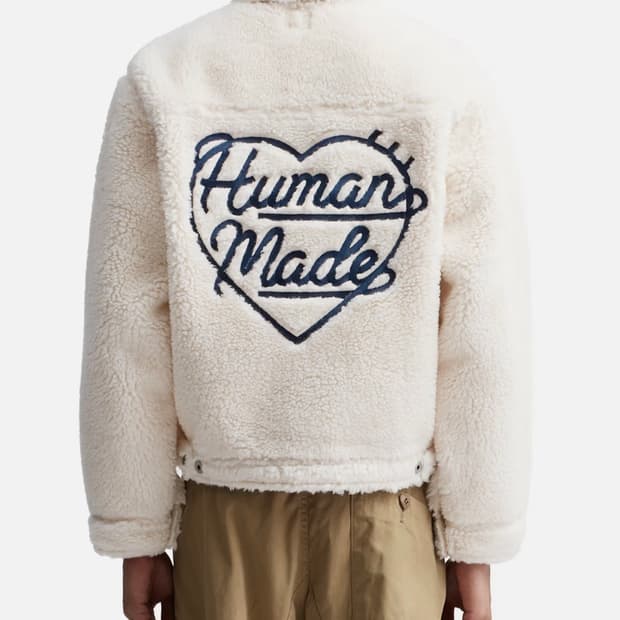 휴먼메이드 울 플리스 자켓