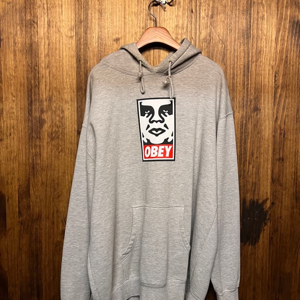 Obey printed hoodie