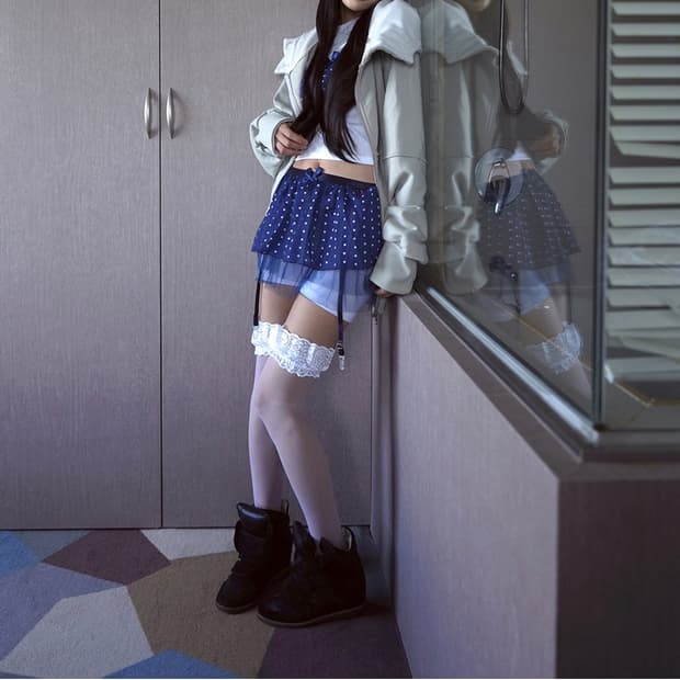 babyrab eggshell 후드집업